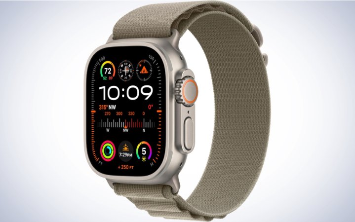  Apple Watch Ultra 2 on a plain white background.