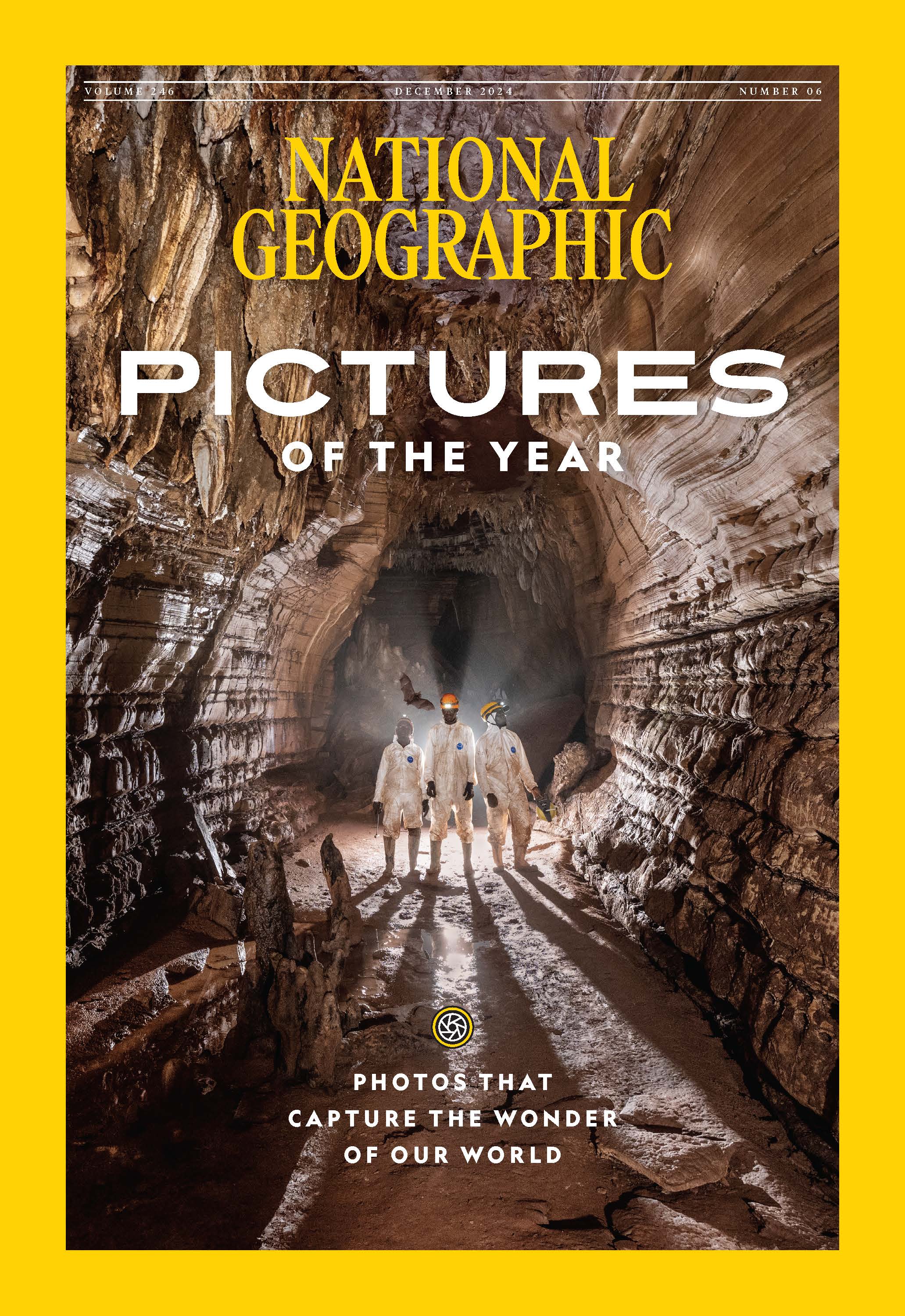 National Geographic Magazine Cover, Dec. 2024.