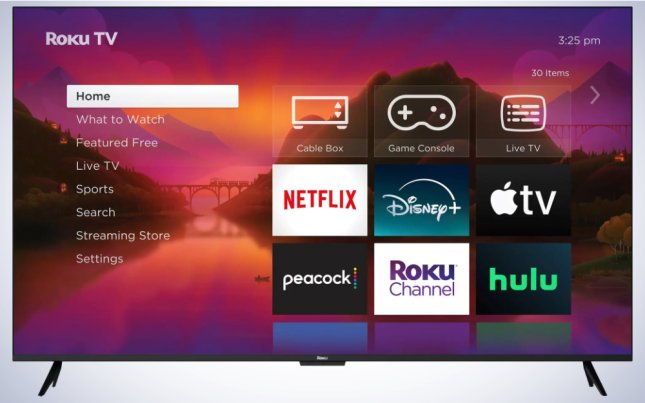 Roku Select Series 4K Smart TV on a plain white background.