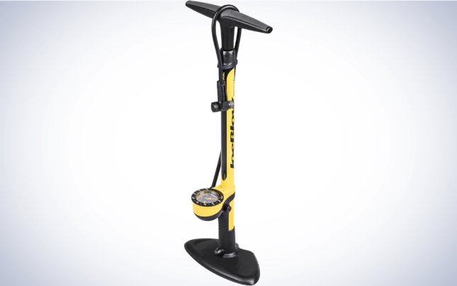 Topeak Joe Blow Sport III High Pressure Floor Pump on a plain white background.