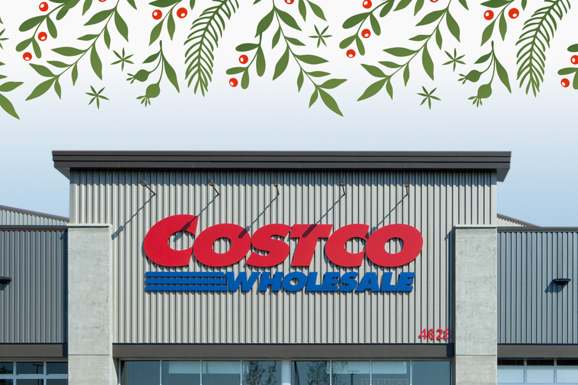 The exterior of a Costco