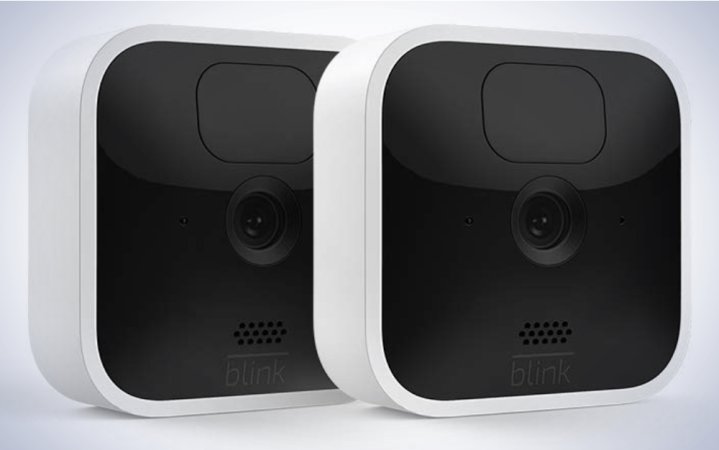  Blink Indoor Wireless Security Camera (2-Pack) on a plain white background.