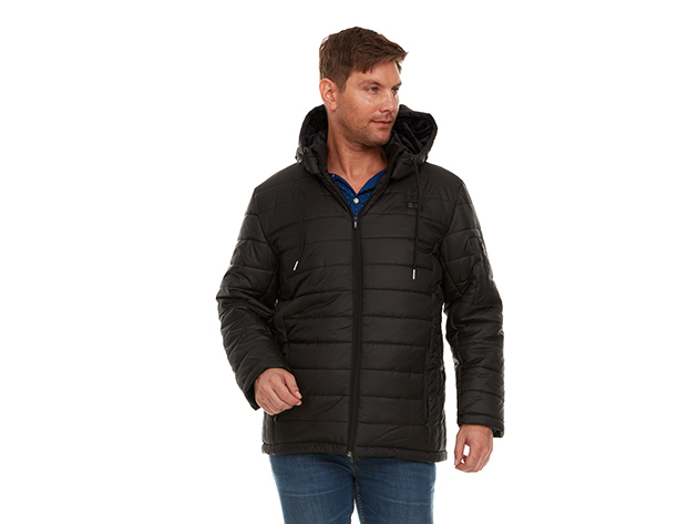 Interior image for battery-powered heated jacket Stack Commerce sponsored deal