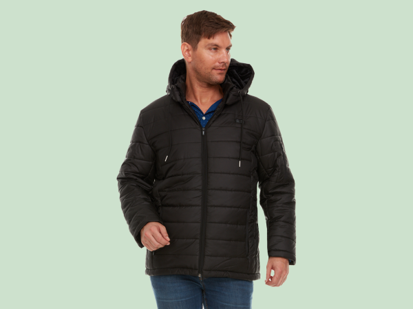 Header image for battery-powered heated jacket Stack Commerce sponsored deal