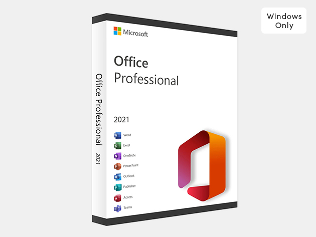 Interior image for Microsoft Office professional 2021 permanent lifetime license Stack Commerce sponsored deal