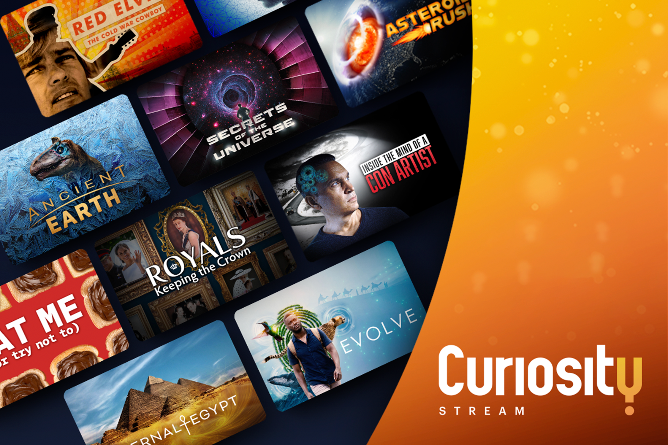 Header image for Curiosity Stream lifetime access award-winning documentaries Stack Commerce sponsored deal