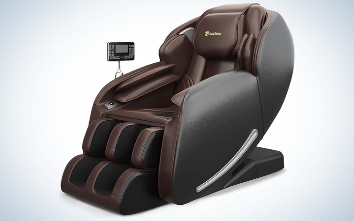     Brown massage chair on sale for Cyber ​​Monday