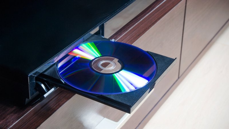 Disc inserted to Blu-ray player