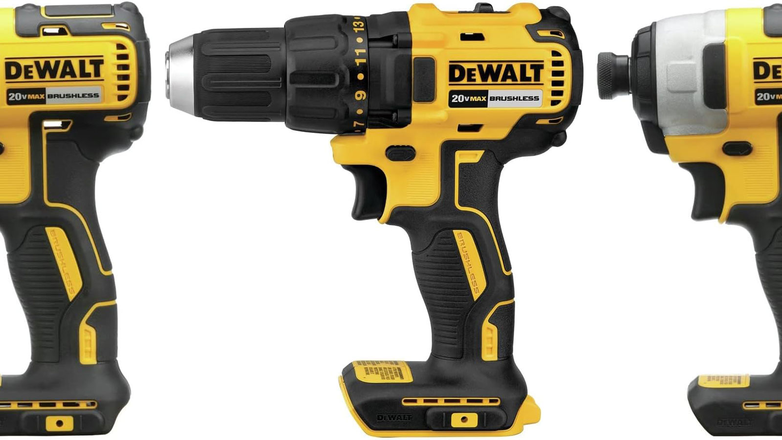 This discounted Dewalt tool kit includes an impact driver, drill, charger, and two 20V batteries for just 4