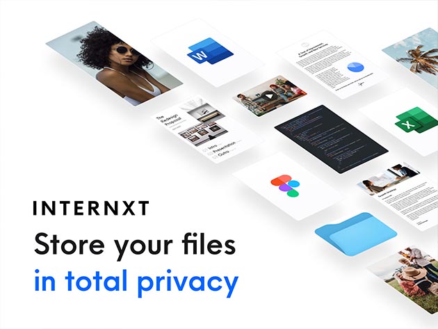 Interior image for internxt lifetime cloud storage plan Stack Commerce sponsored deal