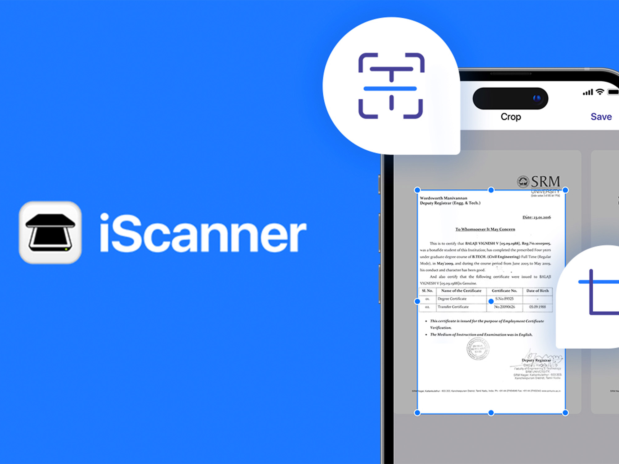 Header image iScanner document scanner app Stack Commerce sponsored deal