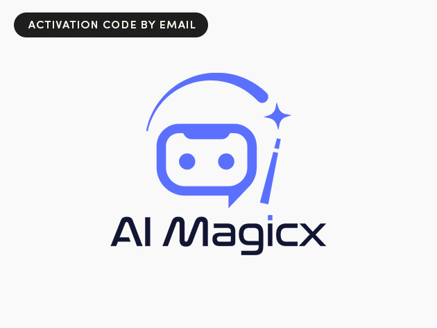 Product card image for AI MagicX lifetime subscription Stack Commerce sponsored deal