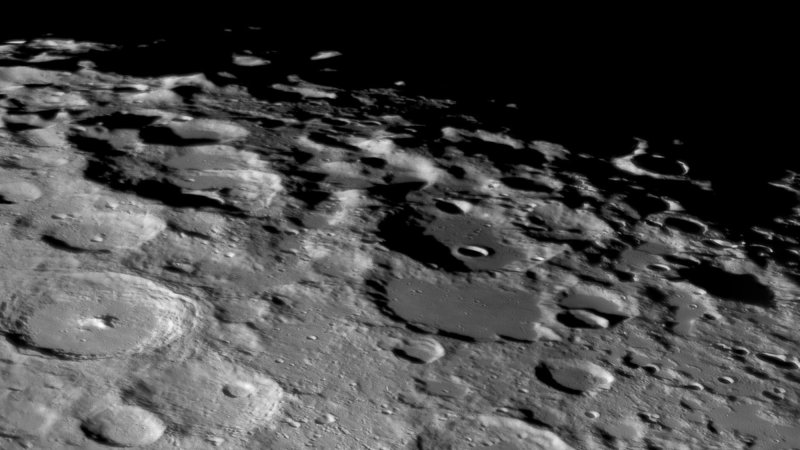 The lunar south pole’s terrain is rugged, and it can reach extreme temperatures.