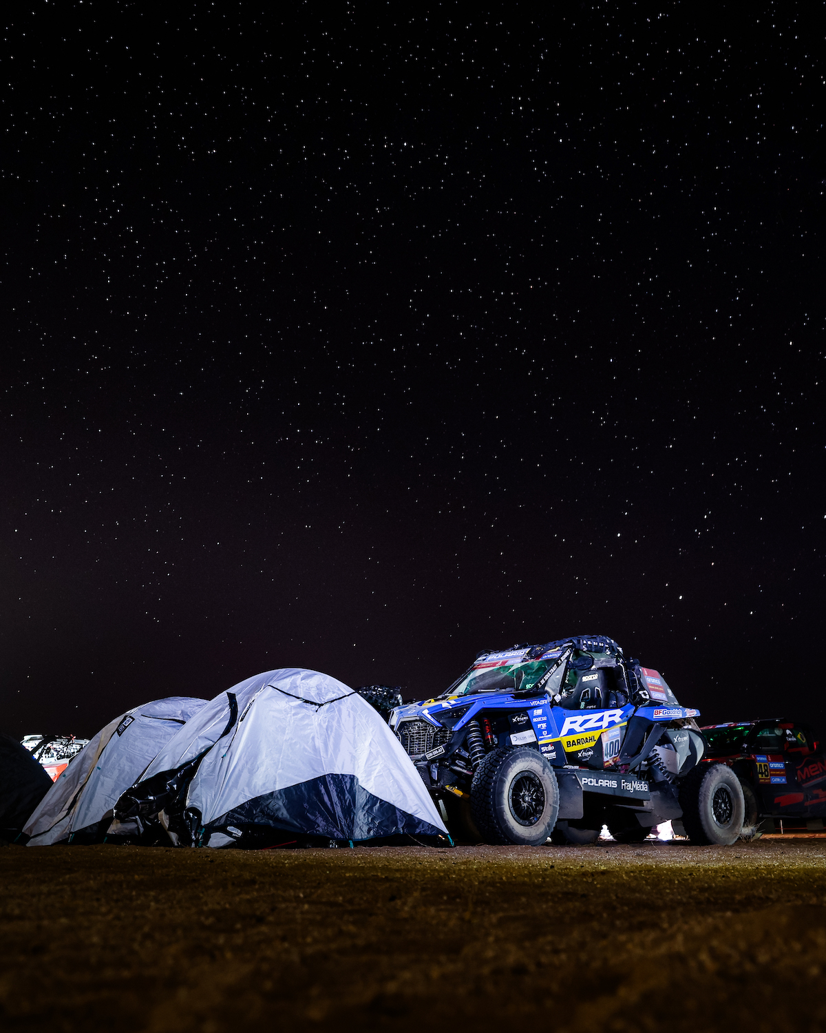 400 DE SOULTRAIT Xavier (fra), BONNET Martin (fra), Polaris, Sébastien Loeb Racing - RZR Factory Racing, SSV T4, during the Stage 2 of the Dakar 2025 from January 5 to 6, 2025 around Bisha, Saudi Arabia - Photo Florent Gooden / DPPI