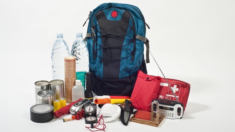 emergency backpack with supplies