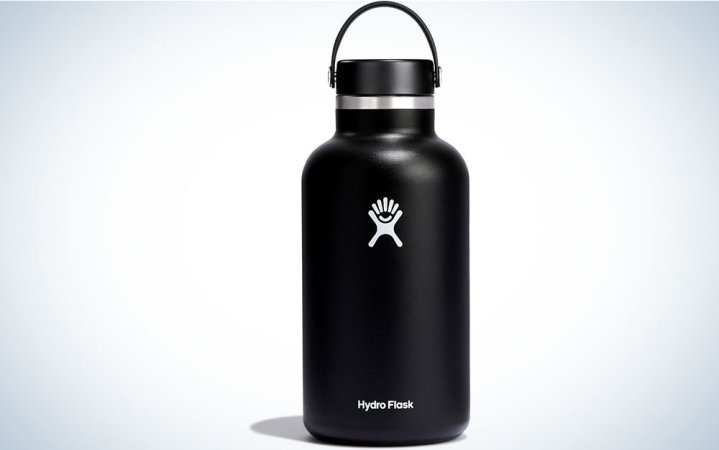  A 64-ounce Hydro Flask in black