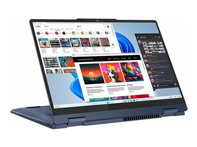 Interior image for refurbished 14-inch lenovo ideapad 2-in-1 device Stack Commerce sponsored device