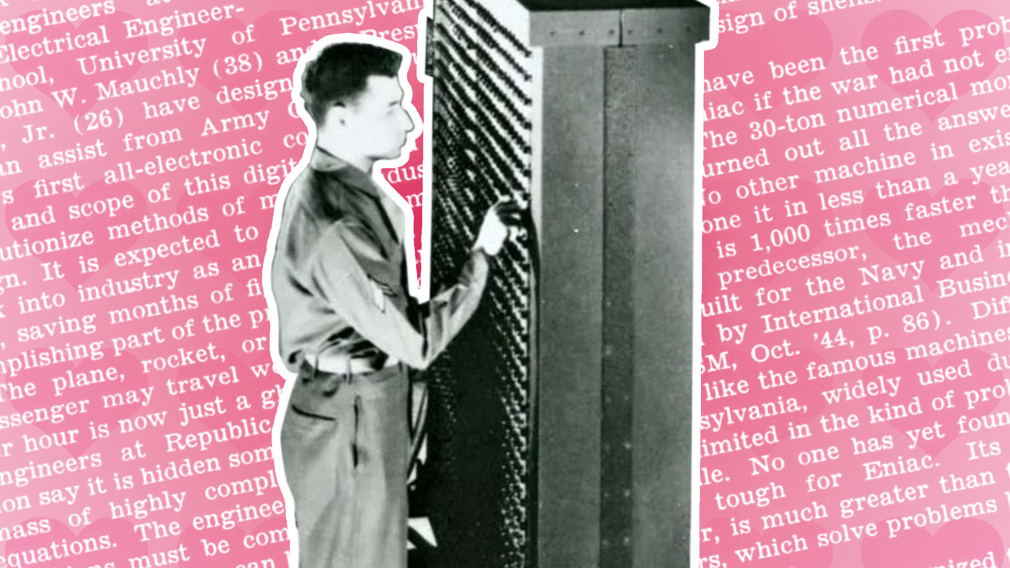 Valentine’s Day 1946: The first general-purpose electronic computer blossoms