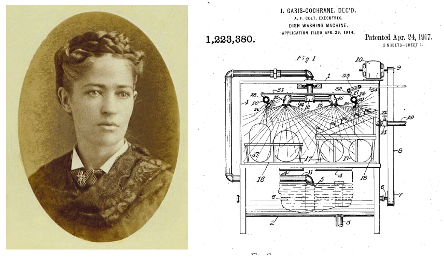 The forgotten story of the woman who invented the dishwasher