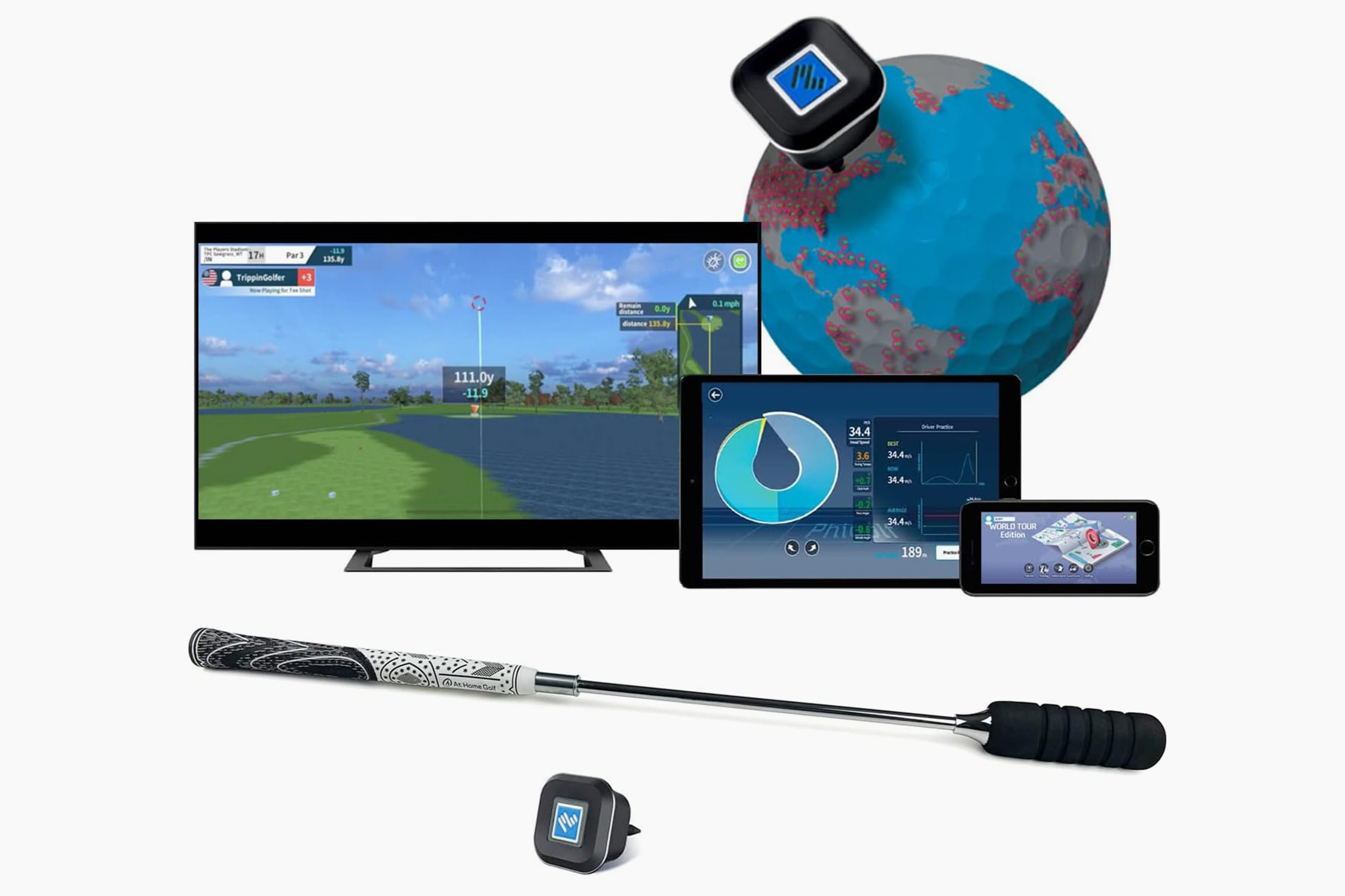 Few deals are on par with this $89.97 golf simulator set