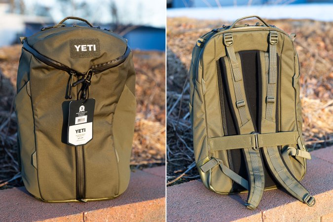  Yeti Ranchero backpack front and back